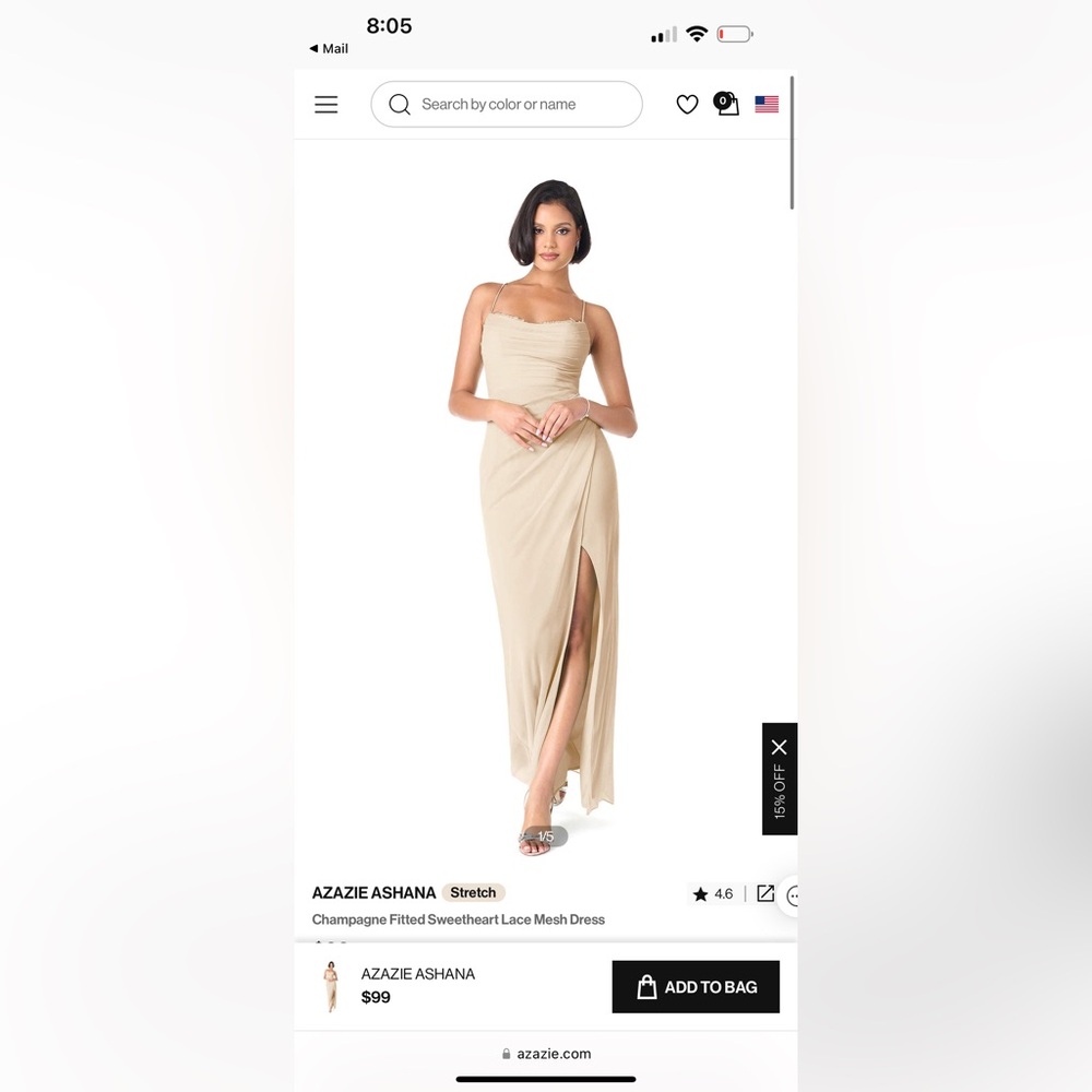 Azazie Ashana Bridesmaid Dress